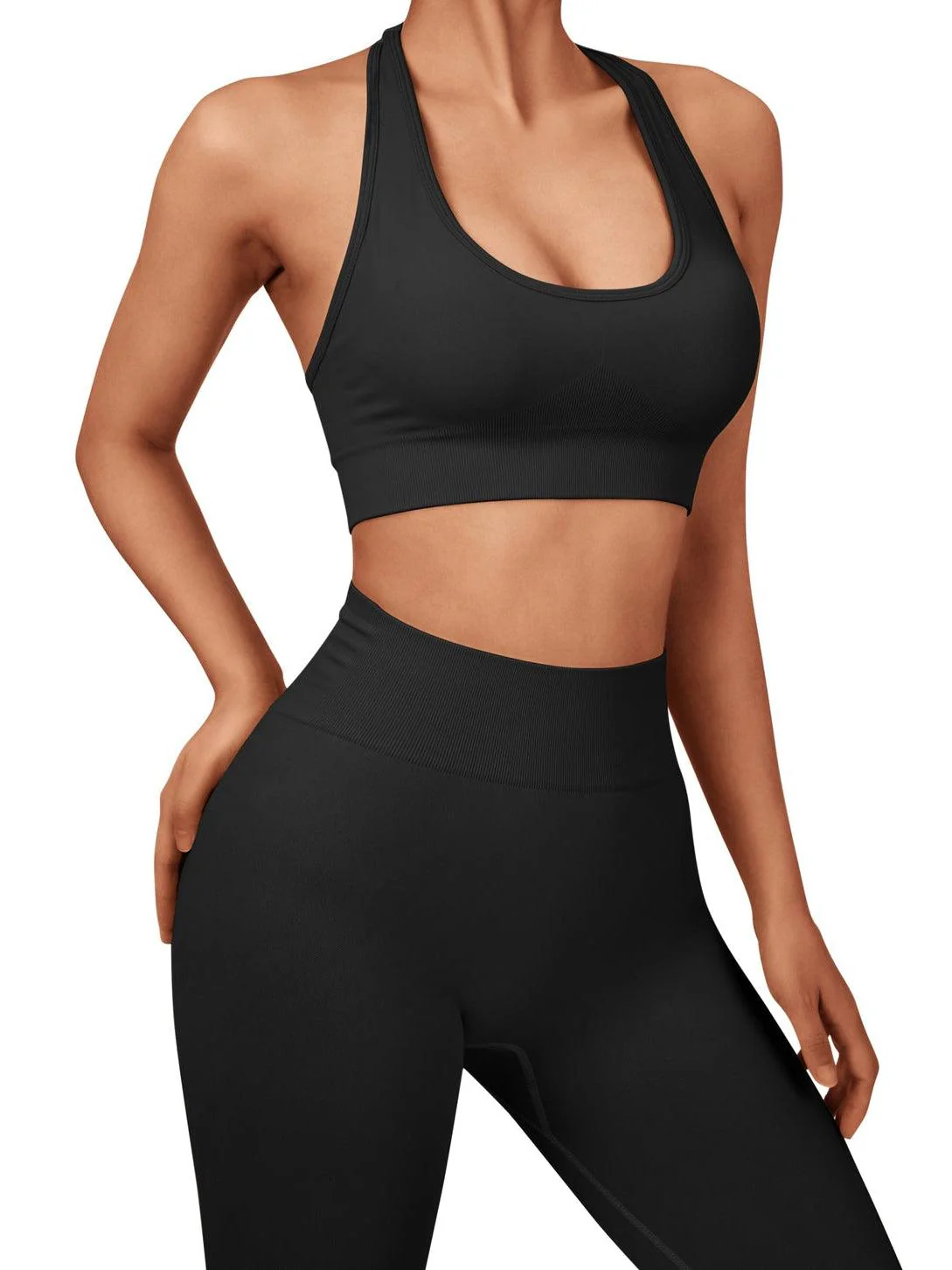 Backless Seamless Sports Bra - Image 3