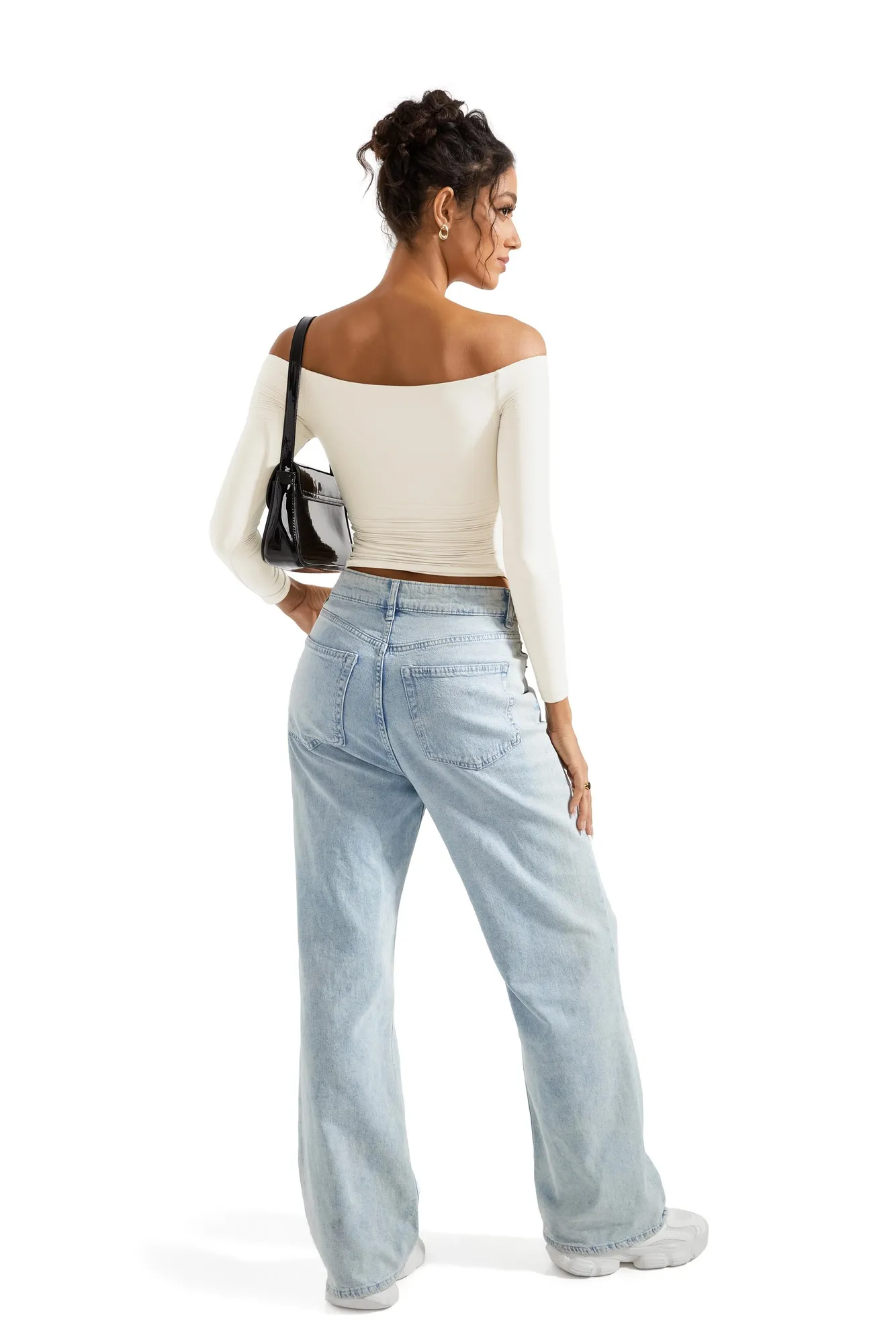 Buttery Soft Off Shoulder Shirt - Long Sleeve - Image 27