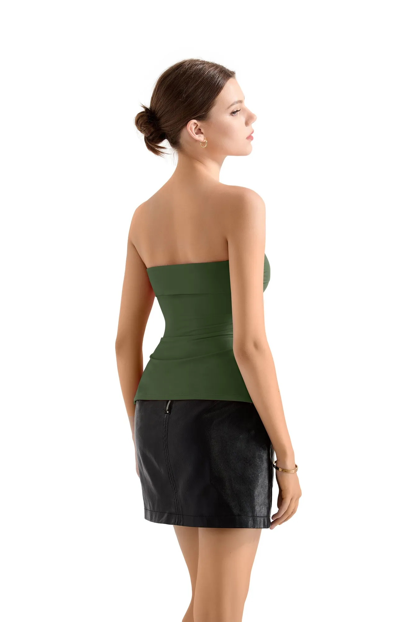 Buttery Soft Side Split Tube Top - Image 41