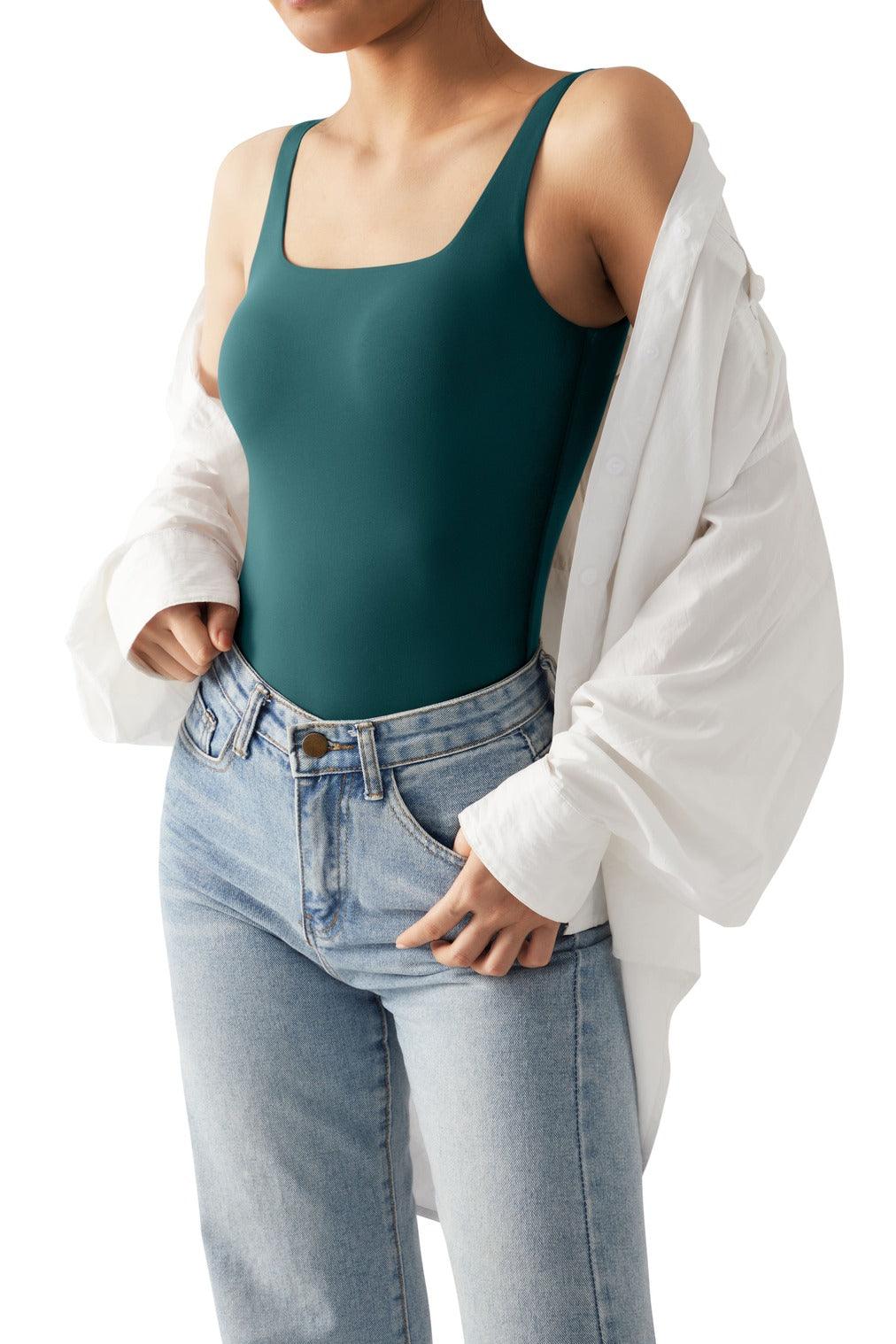 Buttery Soft Square Neck Bodysuit - Image 27