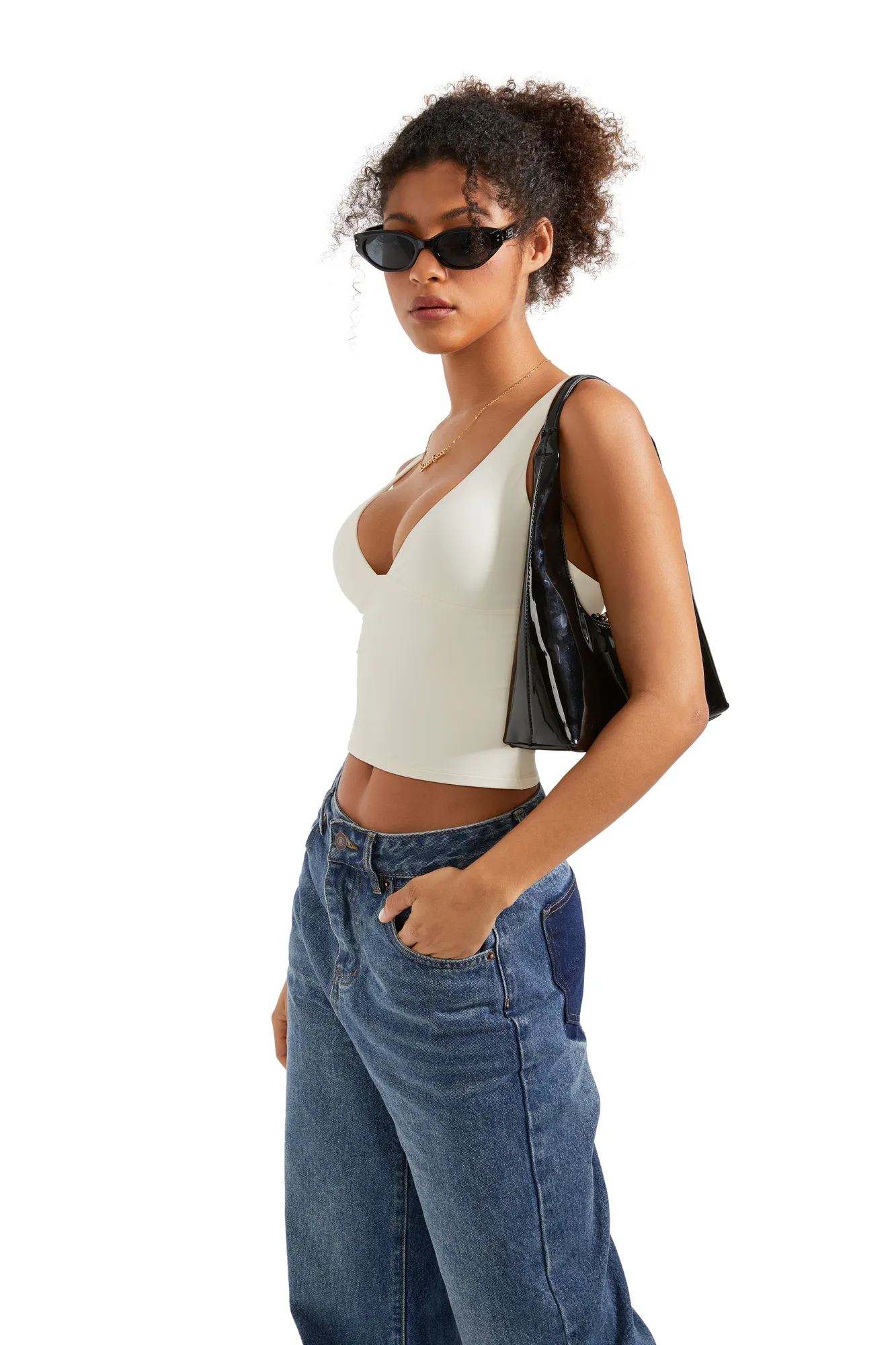 Buttery Soft V Neck Tank Top - Image 12