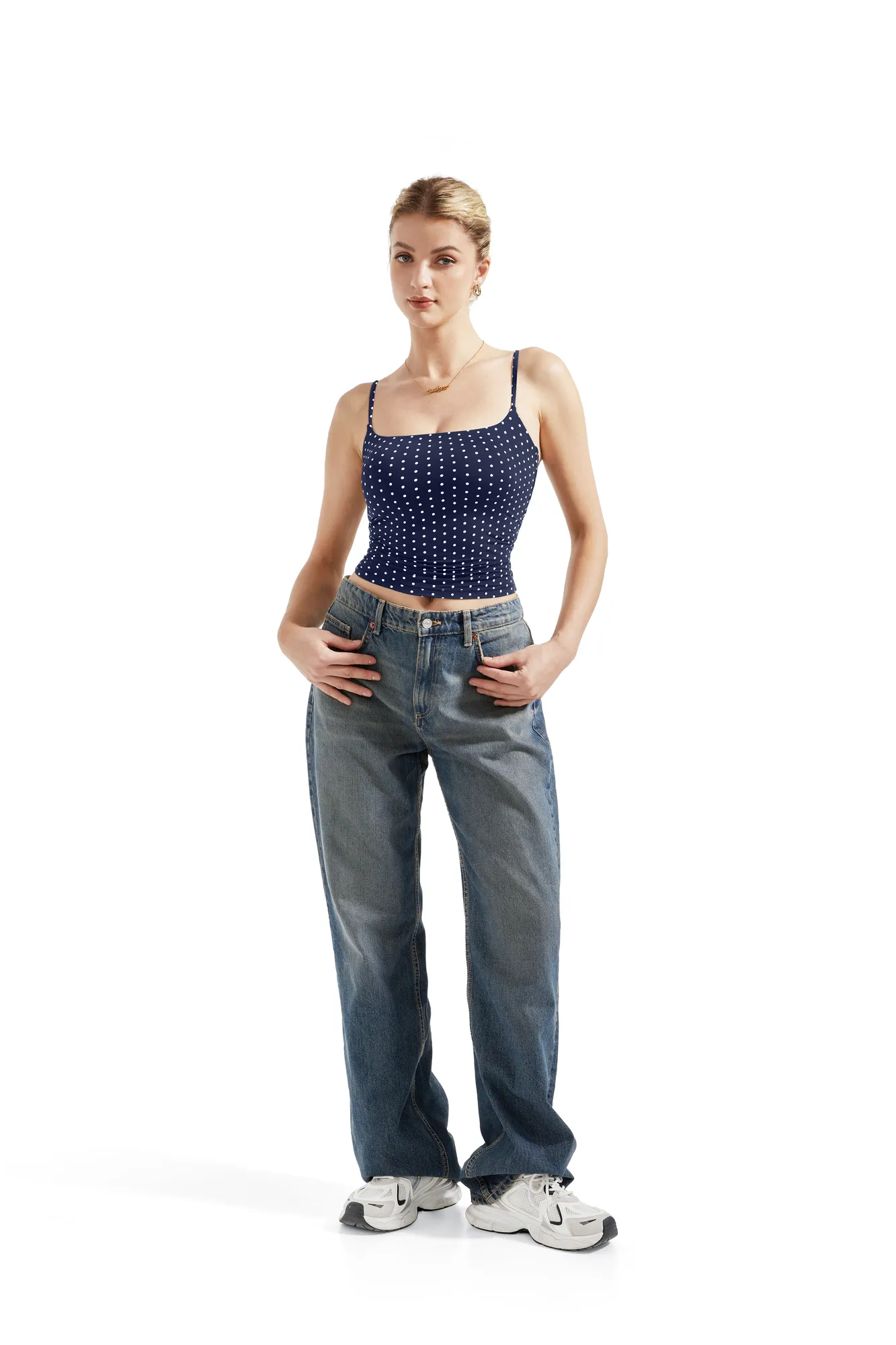 Printed Buttery Soft Cami Tank Top - Image 27