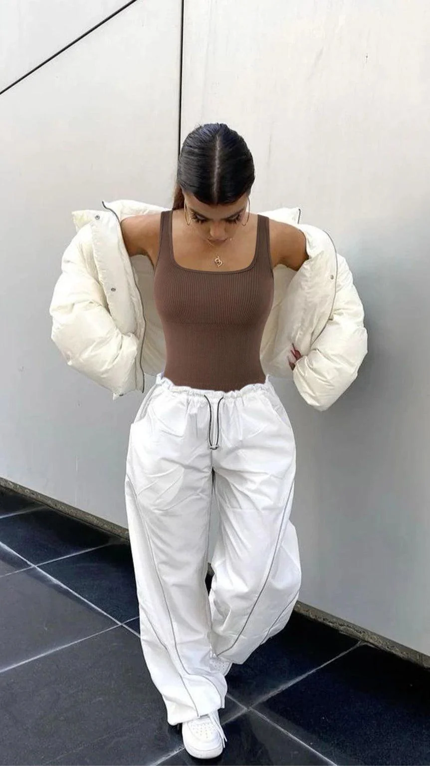 Ribbed Bodysuits - Image 58
