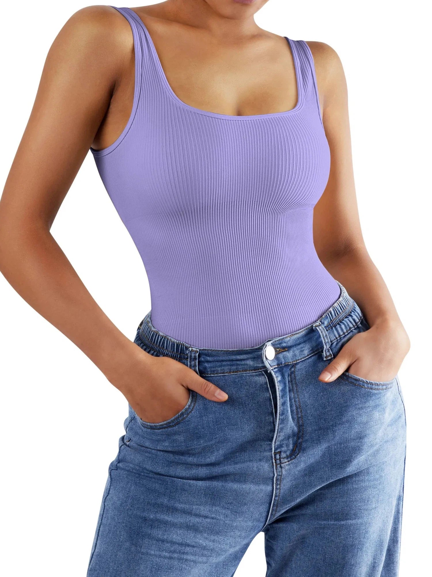 Ribbed Bodysuits - Image 72