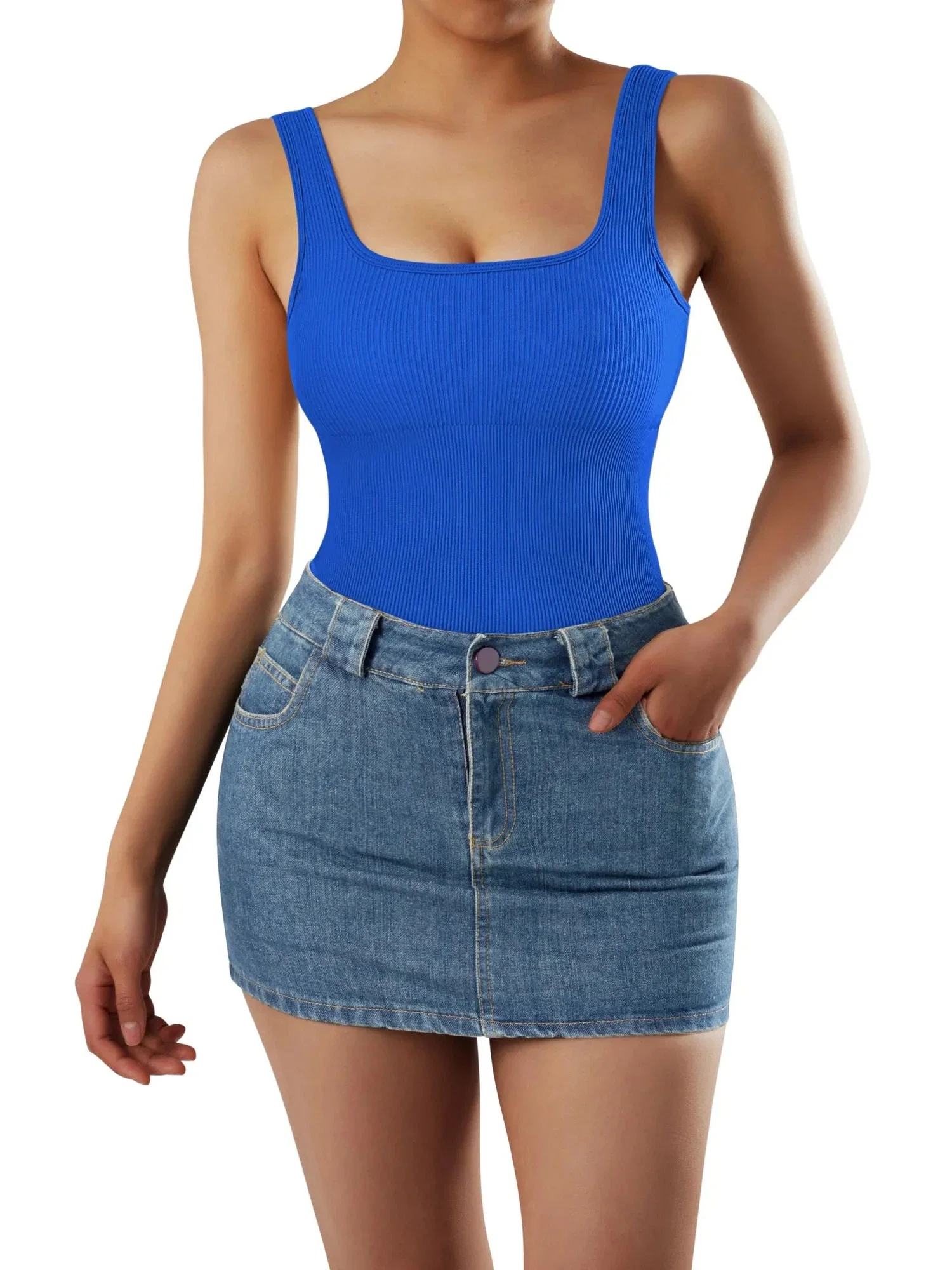 Ribbed Bodysuits - Image 90